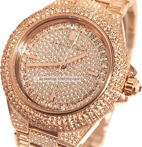 michael kors uhr damen gold glitzer|michael kors damenuhren.